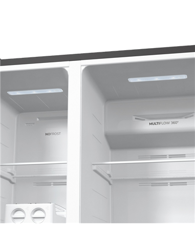 Холодильник Gorenje NRR9185EABXL, Чёрный