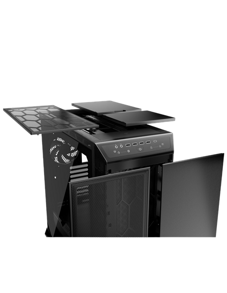 Carcasă PC be quiet! BGW50, Midi-Tower, Fără PSU, Negru