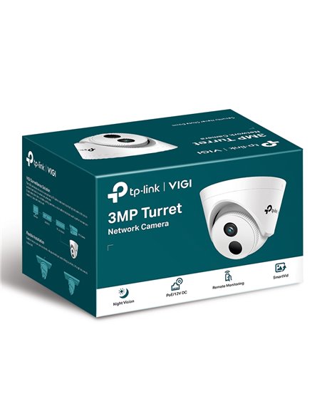 Camera de supraveghere IP TP-LINK VIGI C400HP (4mm), Alb