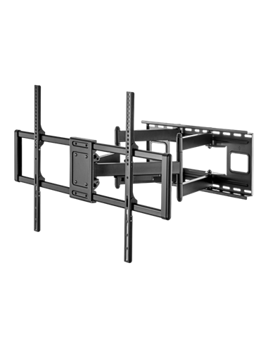 Suport TV de perete Reflecta Plexo 120-9060T, Negru