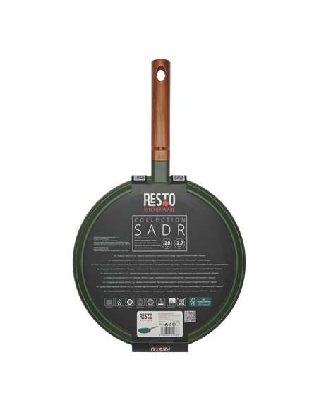 Tigaie pentru clătite RESTO 93712, 28cm, Verde