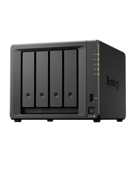 Stocare atașată la rețea SYNOLOGY DS425+, Negru