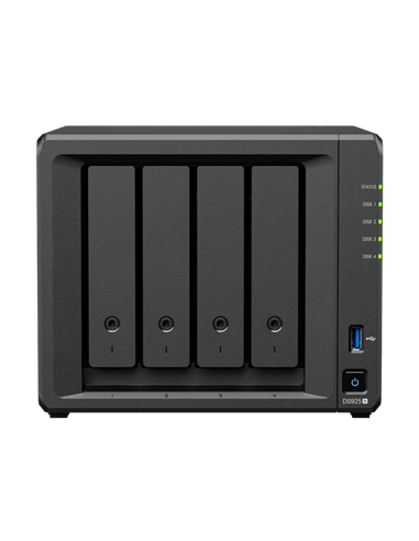 Stocare atașată la rețea SYNOLOGY DS425+, Negru