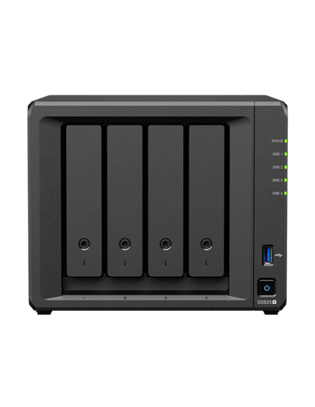 Stocare atașată la rețea SYNOLOGY DS425+, Negru