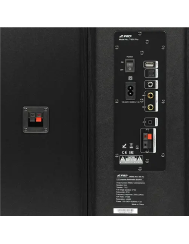 Sistem Audio F&D T-60X PRO, Negru