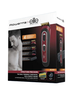 Мужской Триммер Rowenta TN4422F1, Черный/Красный 2