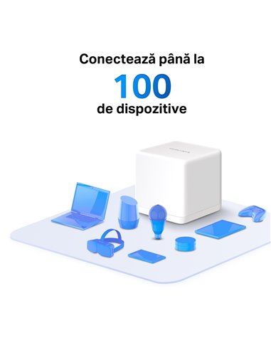Домашняя Mesh Wi-Fi система MERCUSYS Halo H30G (2-pack), Белый