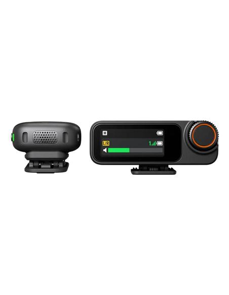 Портативный записывающий микрофон DJI Mic 3 (1 TX + 1 RX), Беспроводной, Черный
