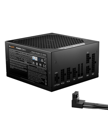 Блок питания для компьютеров be quiet! Power Zone 2, 1000Вт, ATX, Полностью модульный