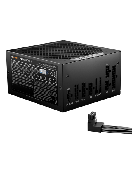 Блок питания для компьютеров be quiet! Power Zone 2, 1000Вт, ATX, Полностью модульный