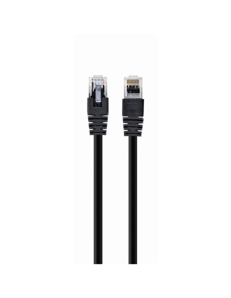 Патч-корд Cablexpert PP6U-0.5M/BK, Cat6 UTP, 0,5м, Чёрный