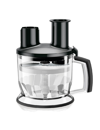 Погружной блендер Braun MQ 7075 X BK, Чёрный | Серебристый