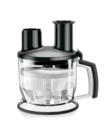 Погружной блендер Braun MQ 7075 X BK, Чёрный | Серебристый
