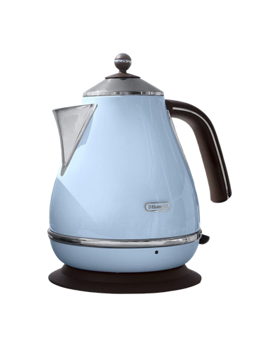 Fierbător electric DeLonghi KBOV 2001 AZ, Albastru deschis