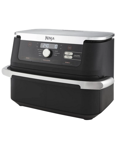 Friteuză cu aer cald Ninja AF500EU, Negru | Argintiu