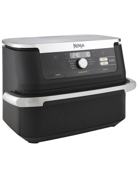 Friteuză cu aer cald Ninja AF500EU, Negru | Argintiu Friteuză cu aer cald Ninja AF500EU, Negru | Argintiu