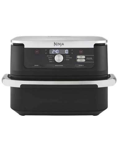 Friteuză cu aer cald Ninja AF500EU, Negru | Argintiu