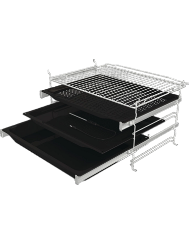 Электрический духовой шкаф Gorenje BSA6747A04BG, Чёрный