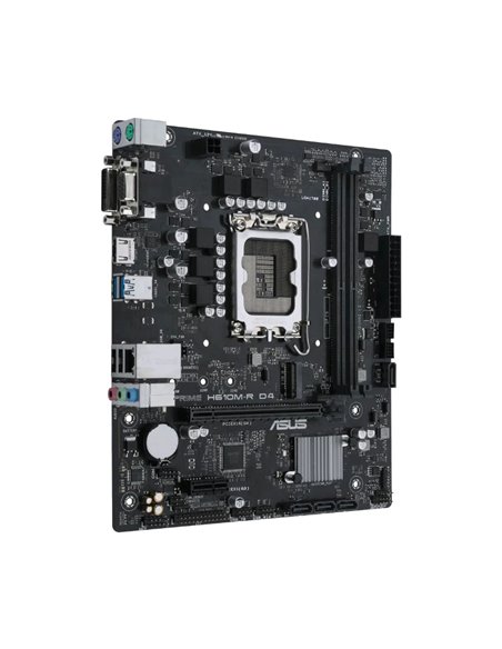 Placă de bază ASUS PRIME H610M-R D4-SI, LGA1700, Intel H610, Micro-ATX