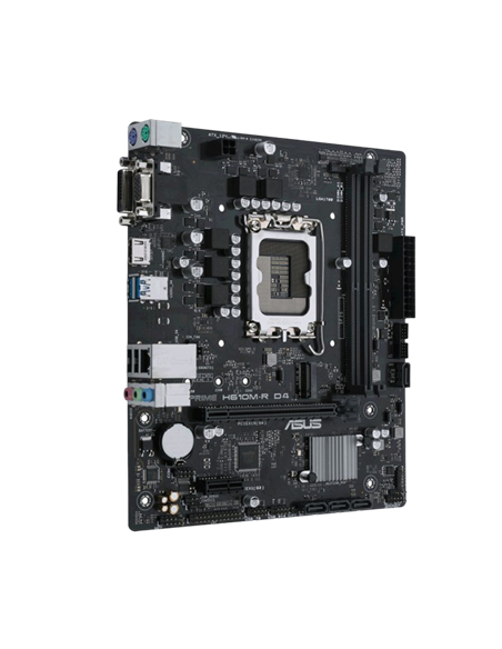 Placă de bază ASUS PRIME H610M-R D4-SI, LGA1700, Intel H610, Micro-ATX