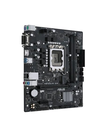 Placă de bază ASUS PRIME H610M-R D4-SI, LGA1700, Intel H610, Micro-ATX
