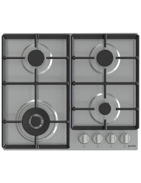 Газовая варочная панель Gorenje GW 641 EX, Нержавеющая сталь