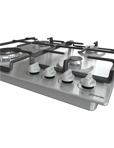 Газовая варочная панель Gorenje GW 641 EX, Нержавеющая сталь