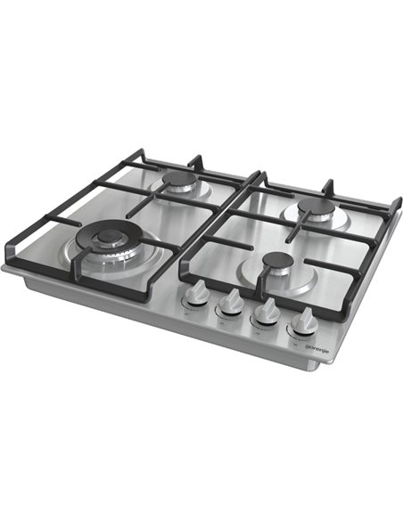 Газовая варочная панель Gorenje GW 641 EX, Нержавеющая сталь