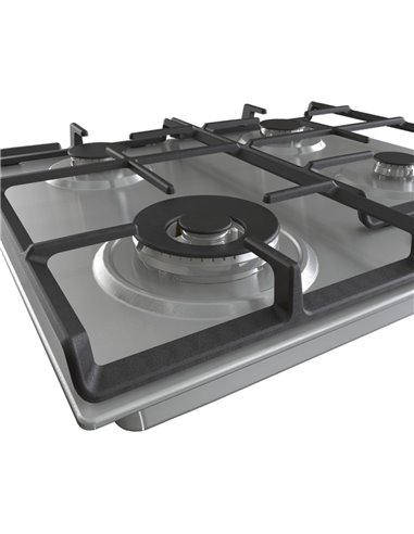 Plită pe gaz Gorenje GW 641 EX, Oțel inoxidabil
