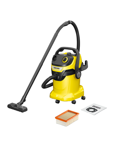 Aspirator Karcher WD 5 V-25/6/22 1.628-300.0, Galben | Negru