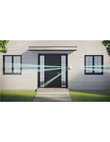 Detector de mișcare Ajax DualCurtain Outdoor, Alb