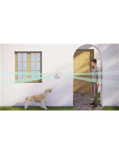 Датчик движения Ajax DualCurtain Outdoor, Белый