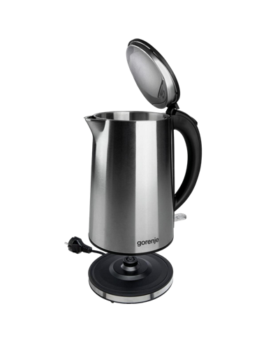 Электрочайник Gorenje K15DWS, Нержавеющая сталь