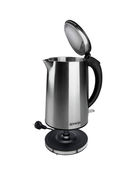 Электрочайник Gorenje K15DWS, Нержавеющая сталь Электрочайник Gorenje K15DWS, Нержавеющая сталь