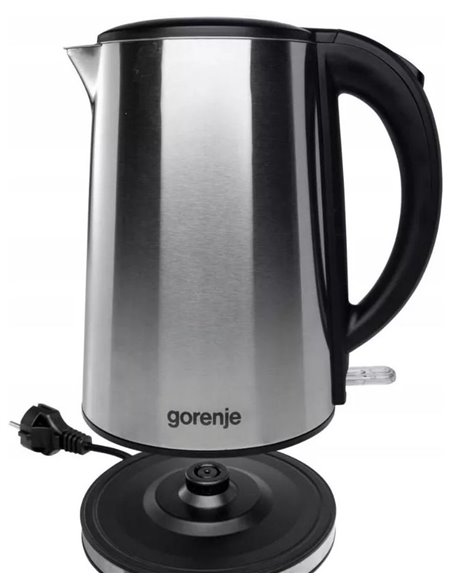 Электрочайник Gorenje K15DWS, Нержавеющая сталь Электрочайник Gorenje K15DWS, Нержавеющая сталь