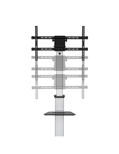 Подставка под телевизор на ножке Reflecta Elegant 86P-Shelf, Серебристый