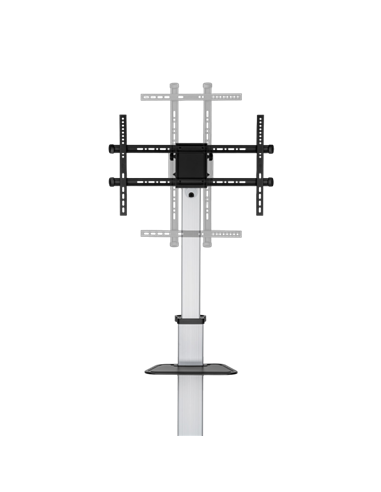 Подставка под телевизор на ножке Reflecta Elegant 86P-Shelf, Серебристый