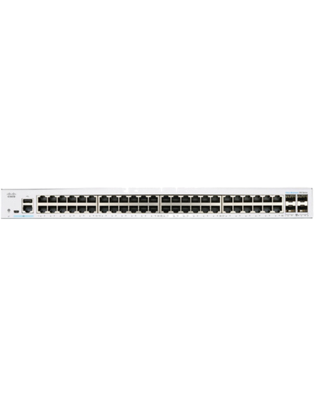 Switch de rețea Cisco CBS250-48T-4X, 48x 10/100/1000 Mbps