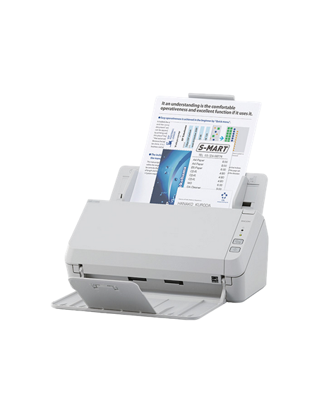 Потоковый Сканер Ricoh SP-1130N, A4, Белый