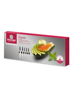 Набор ножей Rondell RD-324, Чёрный 2