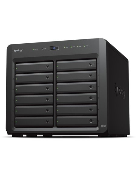 Сетевое хранилище SYNOLOGY DS2422+, Чёрный