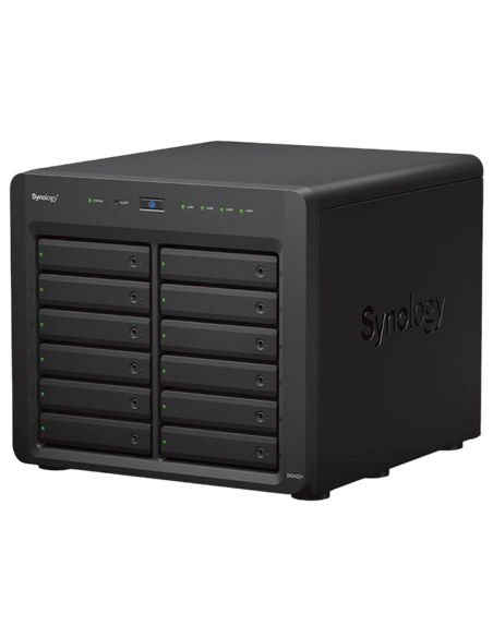 Сетевое хранилище SYNOLOGY DS2422+, Чёрный