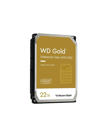 Жесткий диск Western Digital WD Gold, 3.5", 22 TB <WD221KRYZ>