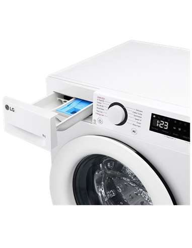 Mașină de spălat LG F4WR509SWW, 9kg, Alb