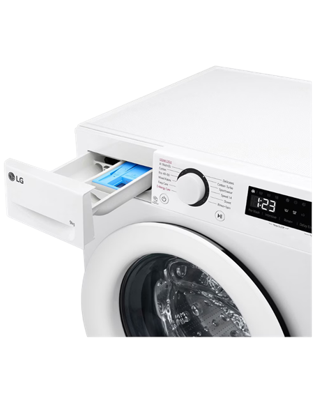 Mașină de spălat LG F4WR509SWW, 9kg, Alb