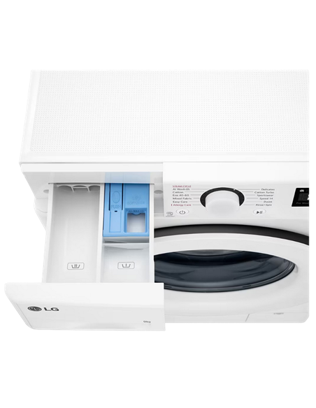 Mașină de spălat LG F4WR509SWW, 9kg, Alb