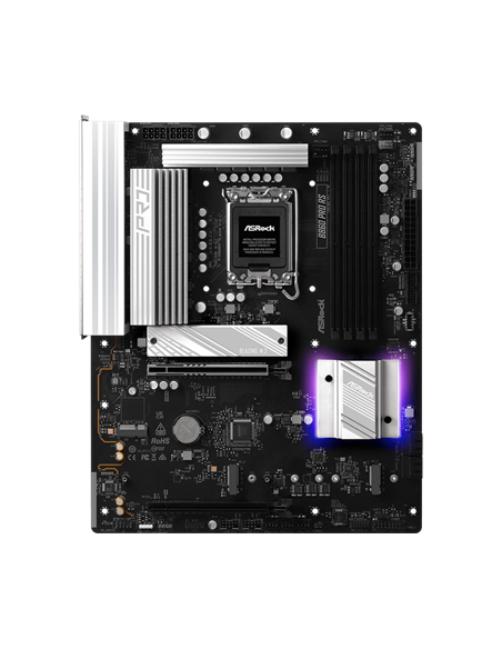 Материнская плата ASRock B860 Pro RS, LGA1851, Intel B860, ATX