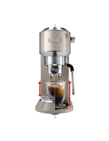Cafetiera manuala DeLonghi EC885.BG, 1300W, Bej