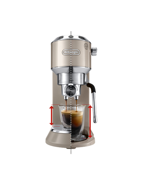 Cafetiera manuala DeLonghi EC885.BG, 1300W, Bej