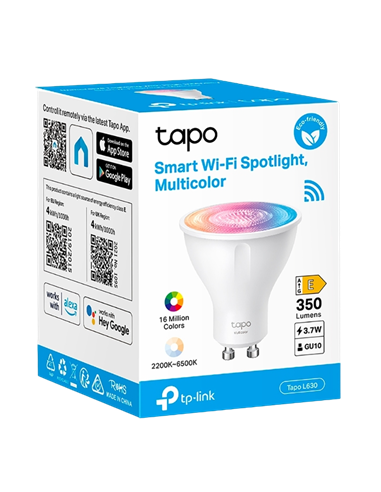Bec cu LED TP-LINK Tapo L630, GU10, Multicolor